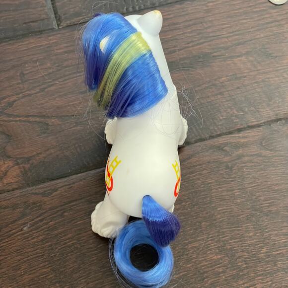 My Little Pony Big Brother Chief Fire Fighter Hat Bandana Comb VTG 1987 G1 MLP - Picture 11 of 16